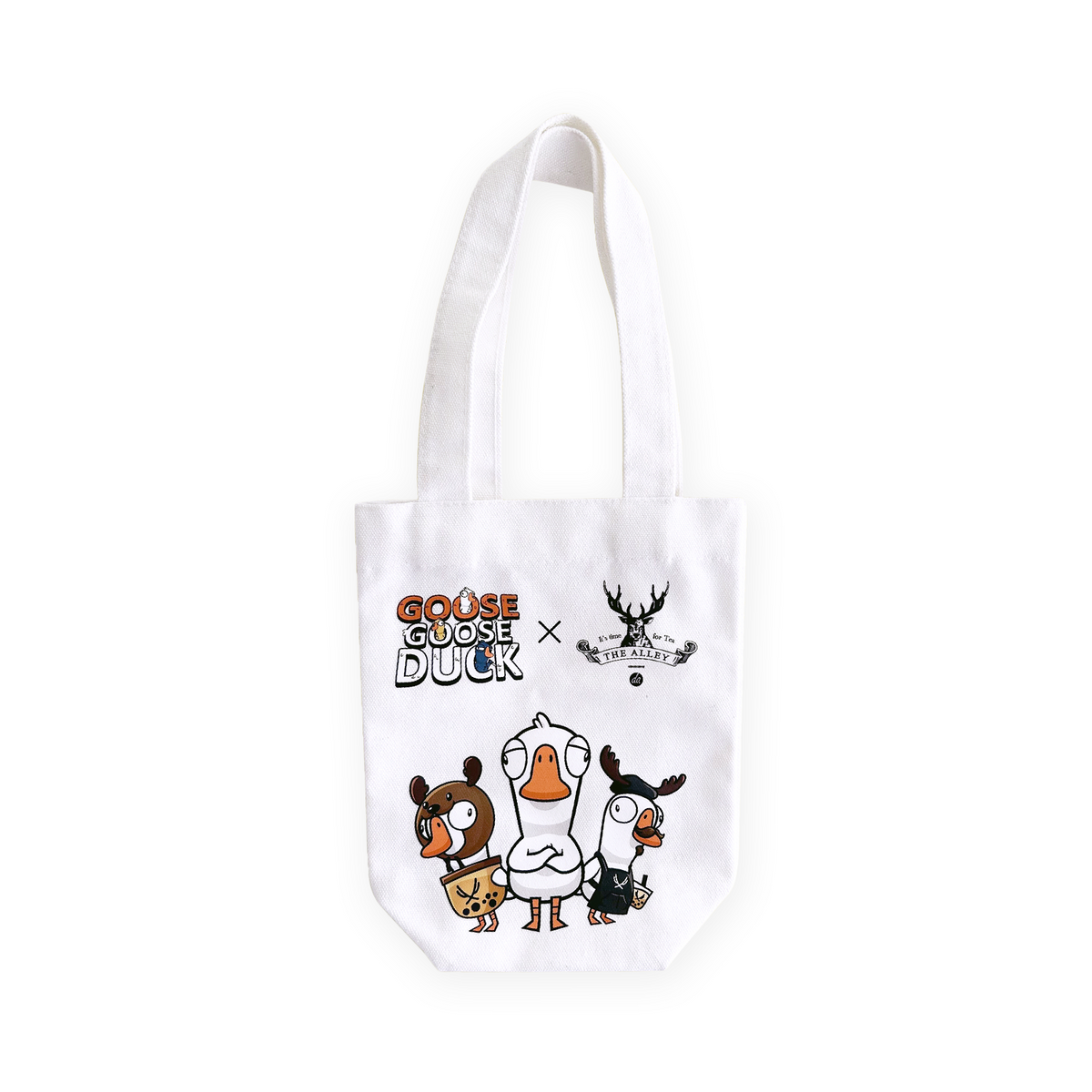Goose Goose Duck Canvas Drink Tote Bag The Alley Canada