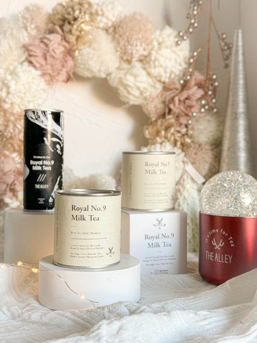 Royal No.9 Milk Tea Can & Scented Candle Set The Alley Canada