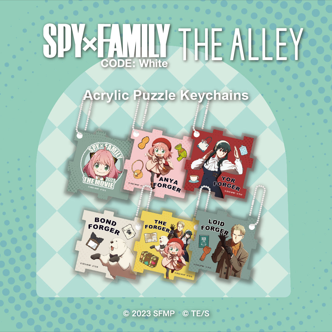 SPY x FAMILY - Acrylic Puzzle Keychains – The Alley Canada