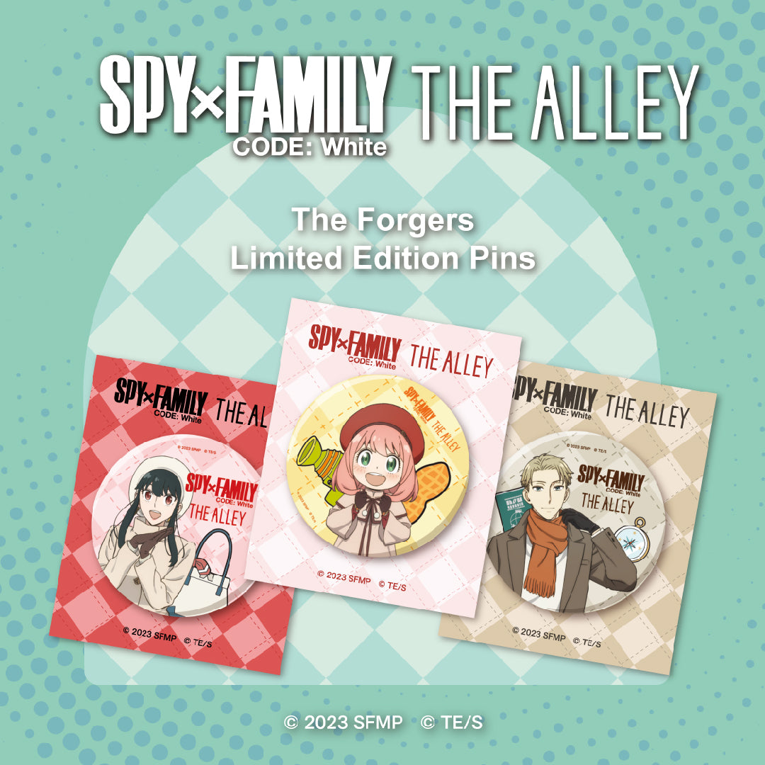 SPY x FAMILY - The Forgers Limited Edition Pin Set – The Alley Canada