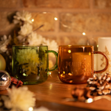 Merry Glass Mug (Set of 2)